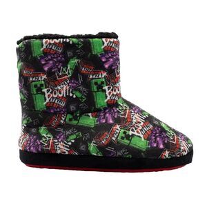 Minecraft Boys All-Over Print Slipper Boots / Multicolored